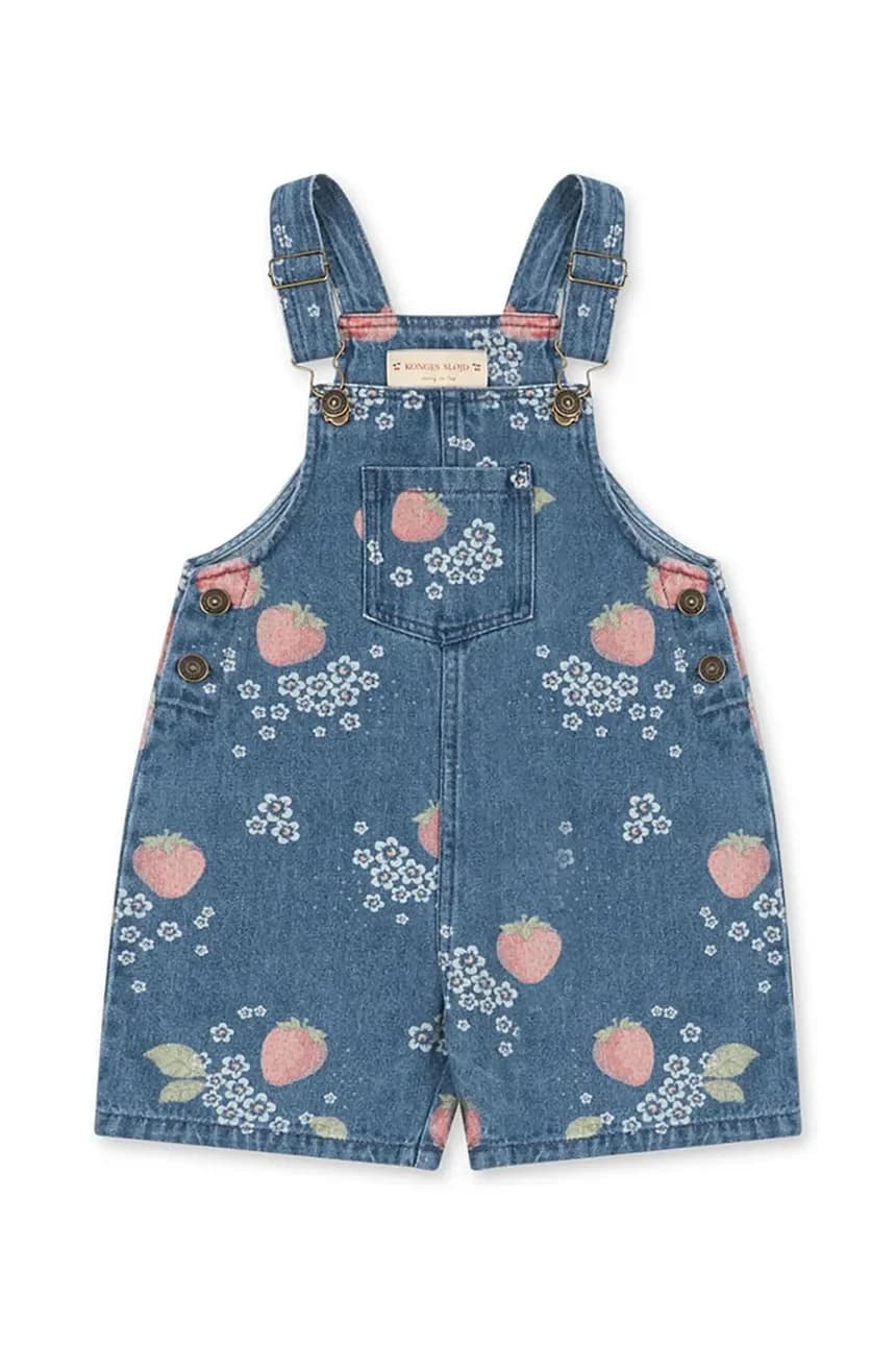 MAGOT КОМБИНЕЗОН детский джинсовый комбинезон GOTS