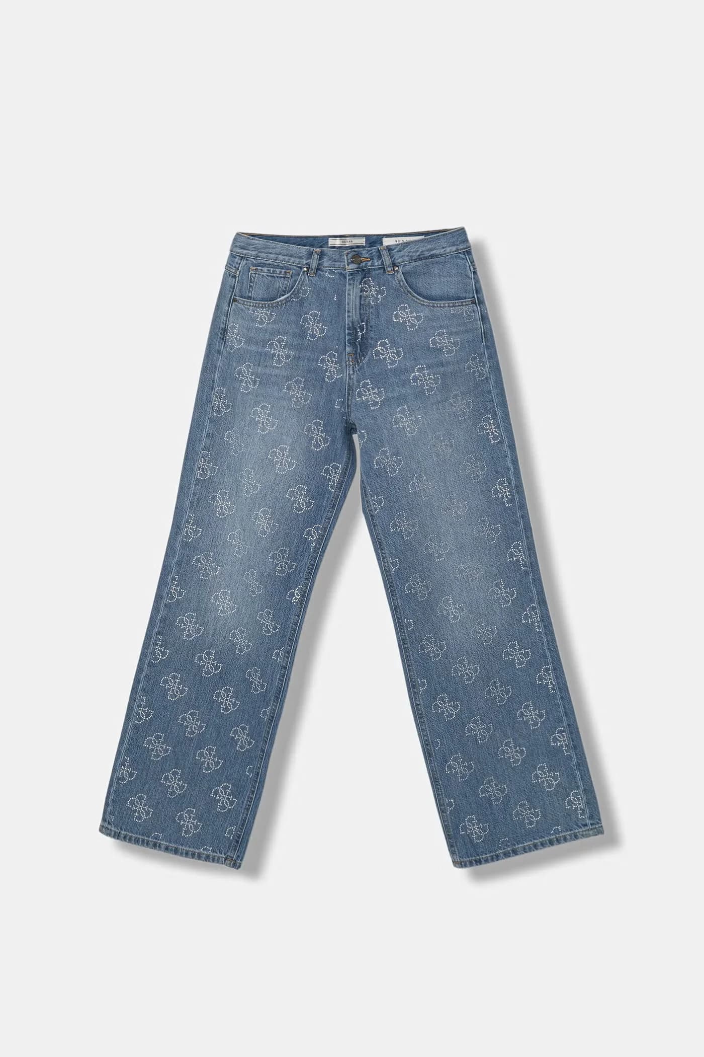 Детские широкие джинсы