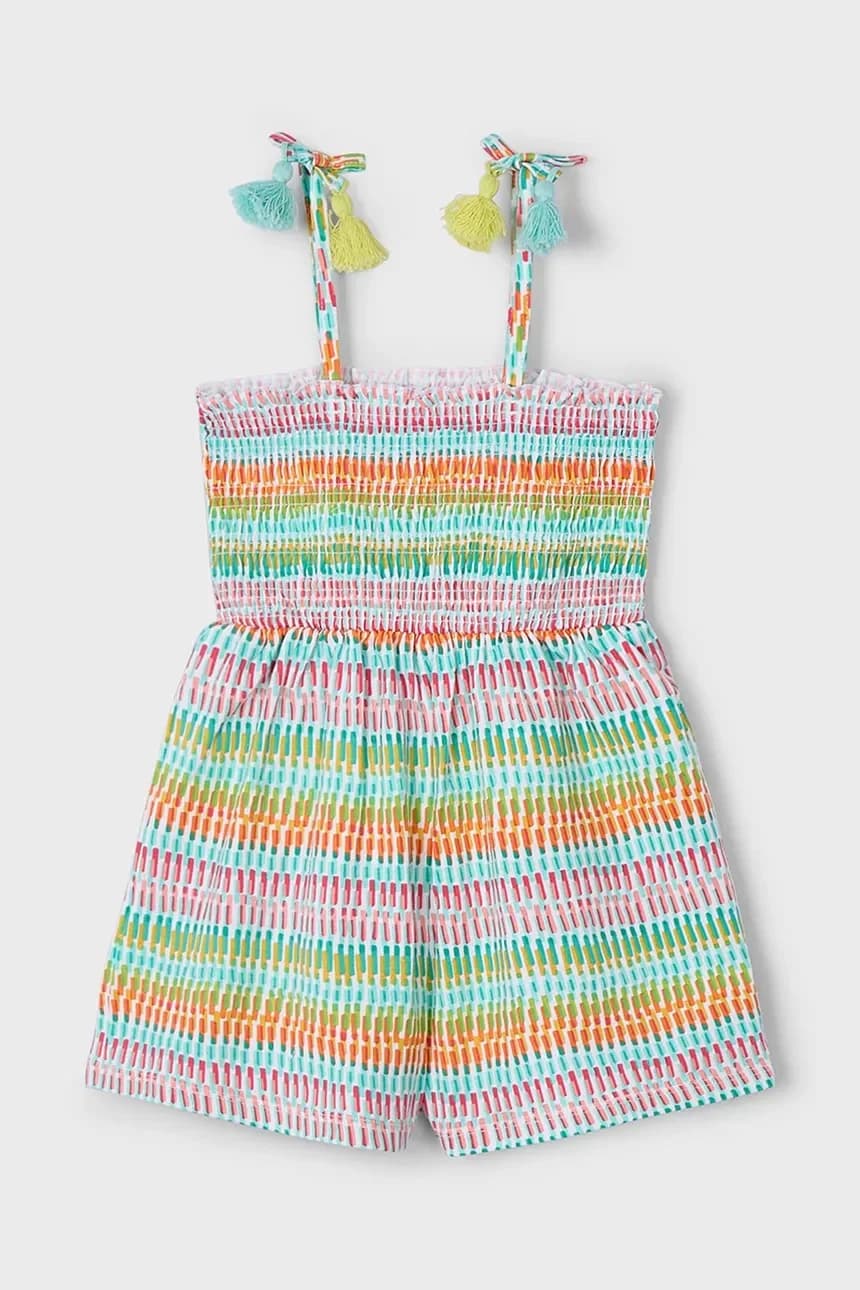 Детский хлопковый комбинезон