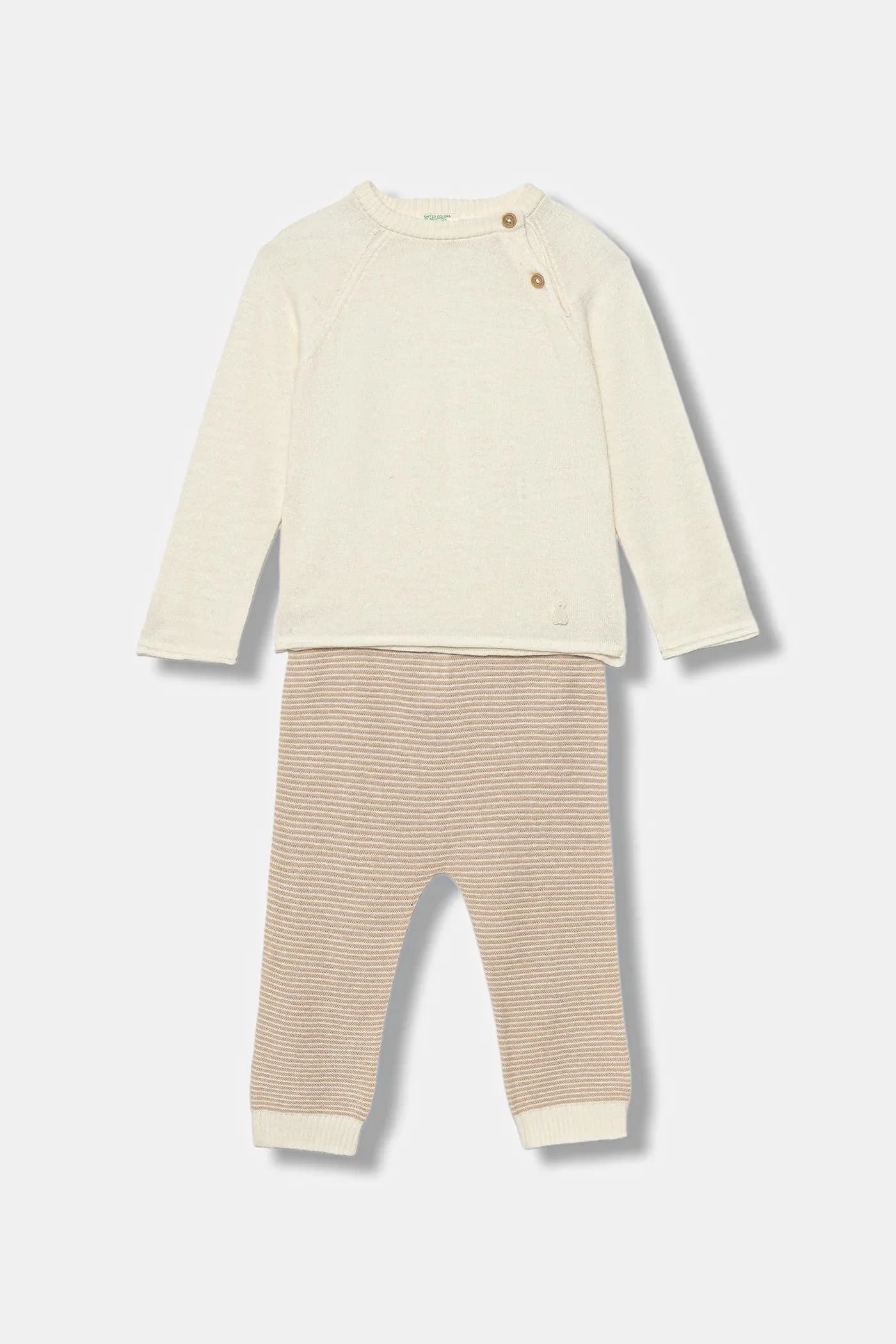 Комплект из 2 комплектов для малышей с шерстью