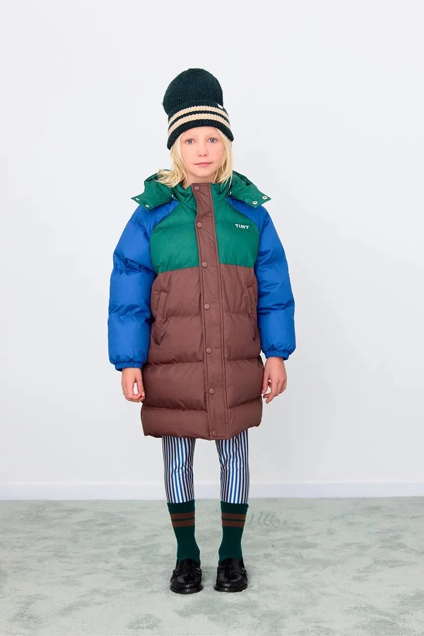 УТЕПЛЕННАЯ КУРТКА COLOR BLOCK для детей