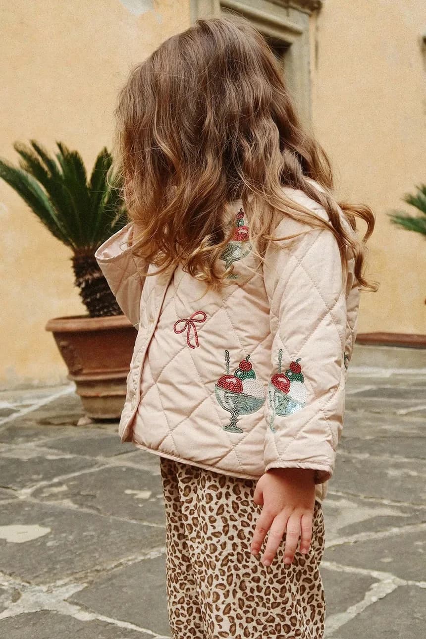 FLORA SEQUIN JACKET детская куртка