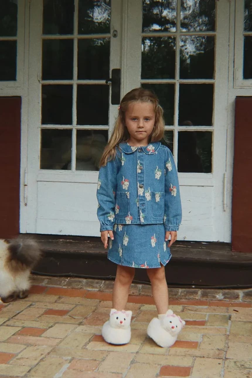 MAGOT COLLAR JACKET GOTS детская хлопковая куртка