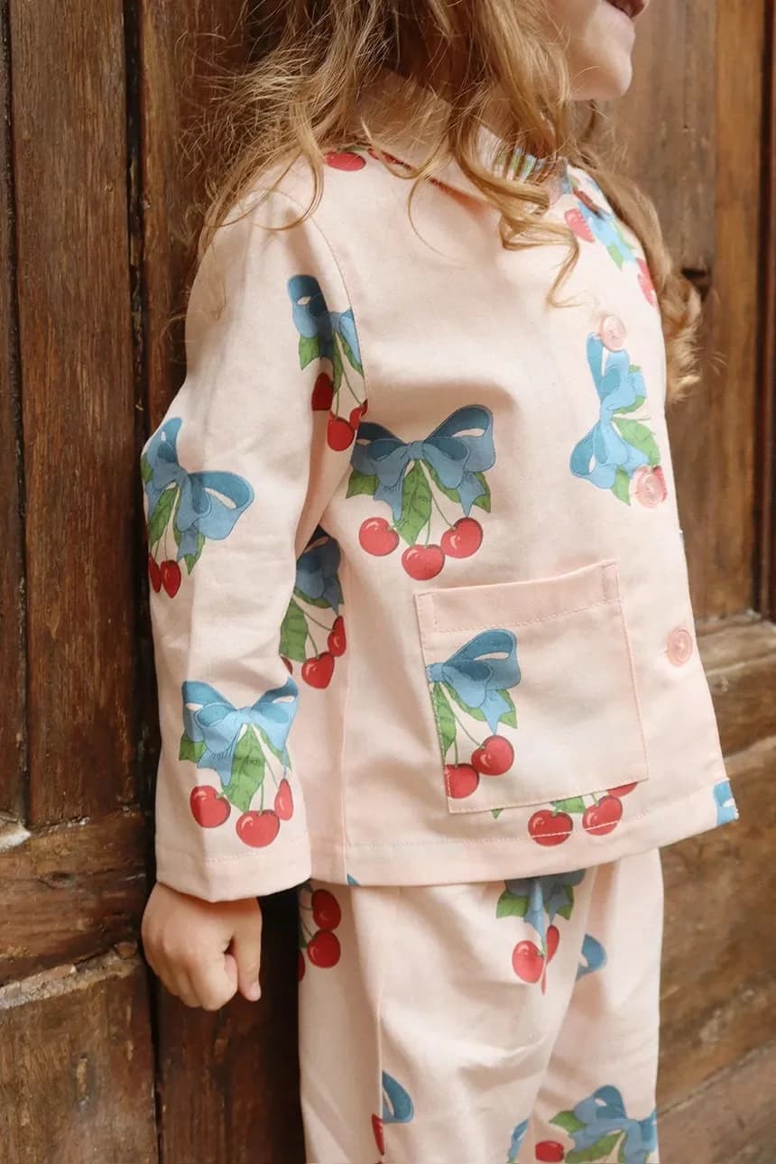 Детская хлопковая куртка FRANKIE SHIRT JACKET GOTS