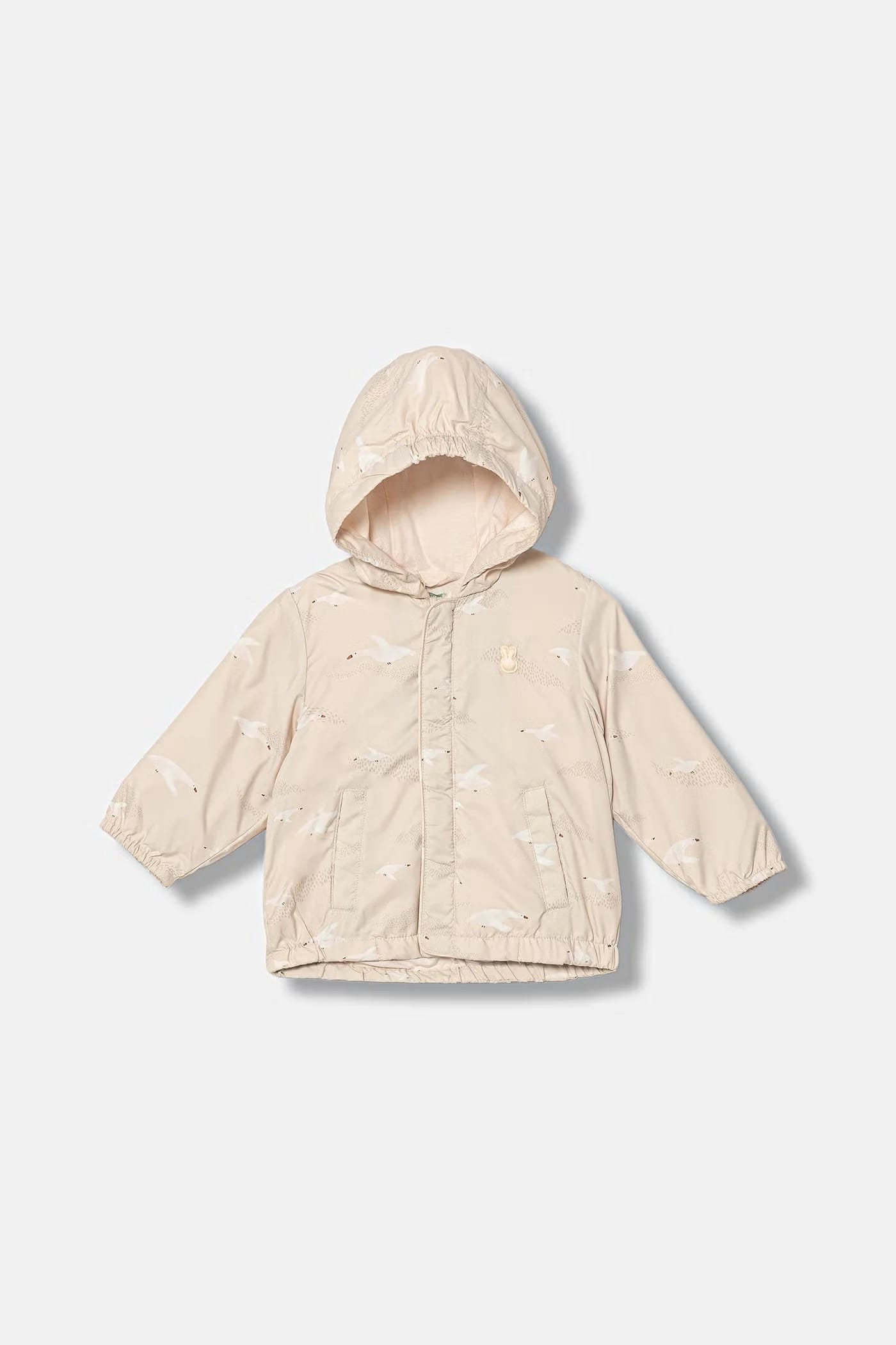 Детская куртка бежевая для девочек