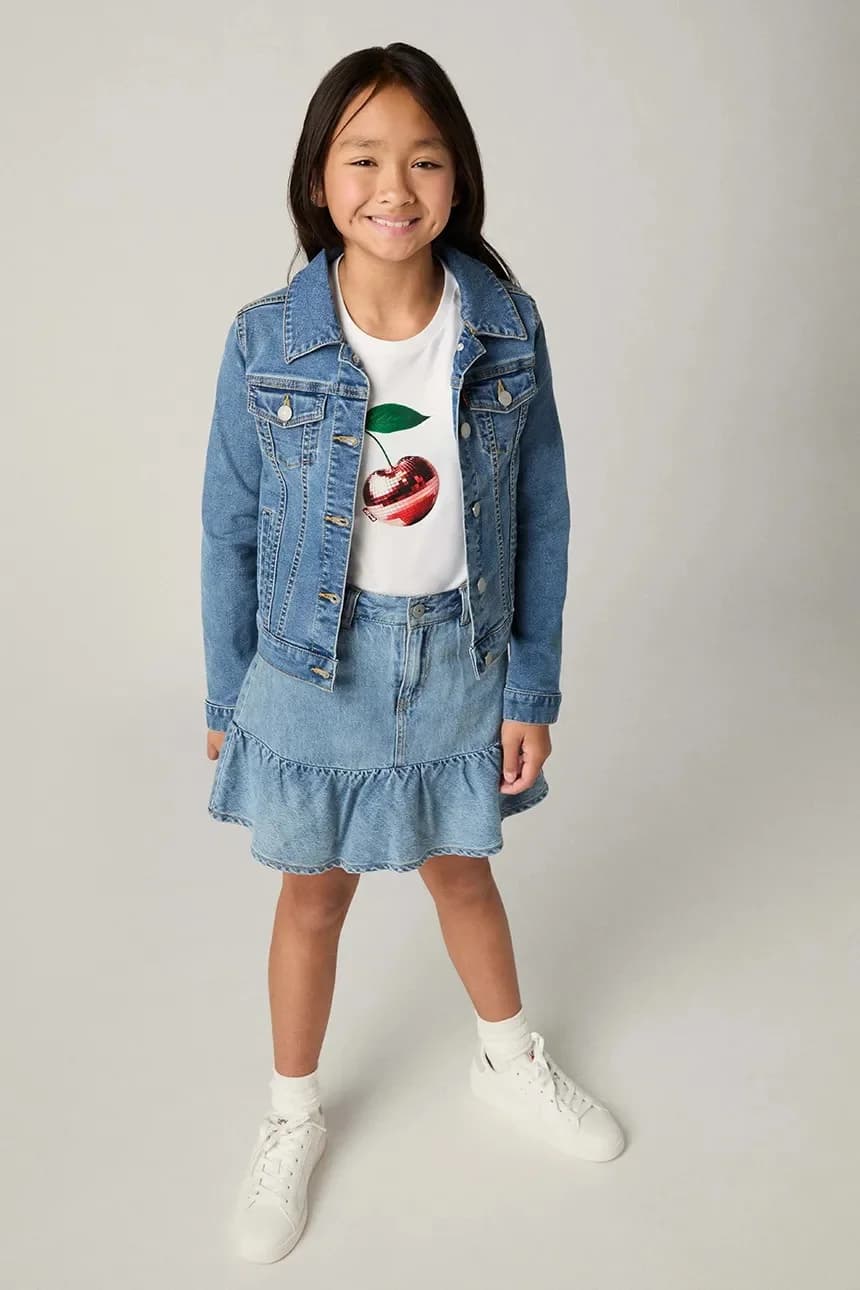 Детская джинсовая куртка