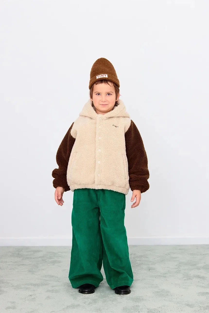 Детская куртка COLOR BLOCK POLAR SHERPA HOODIE