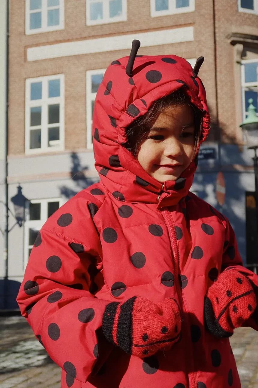 Детский дождевик NUKA LADYBUG JACKET GRS