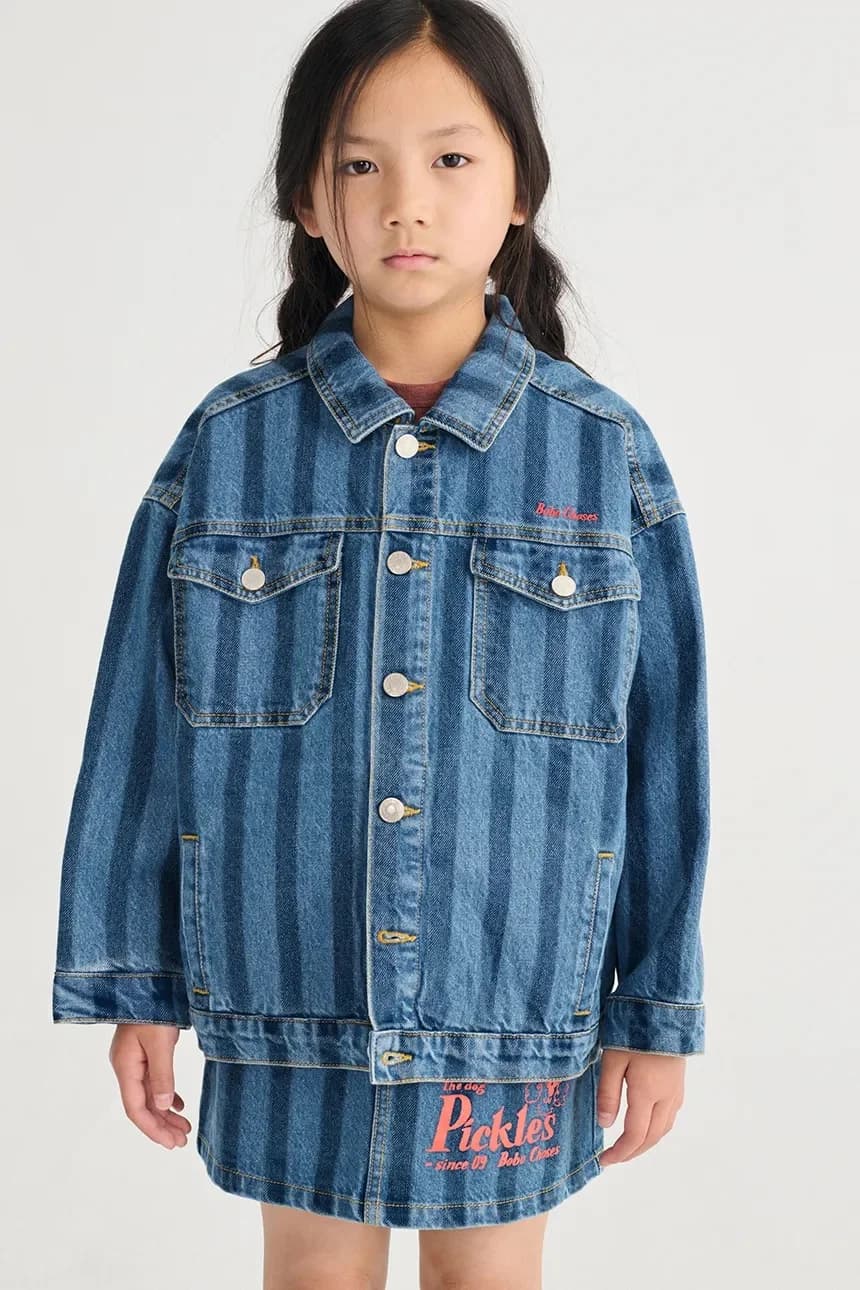 Детская джинсовая куртка