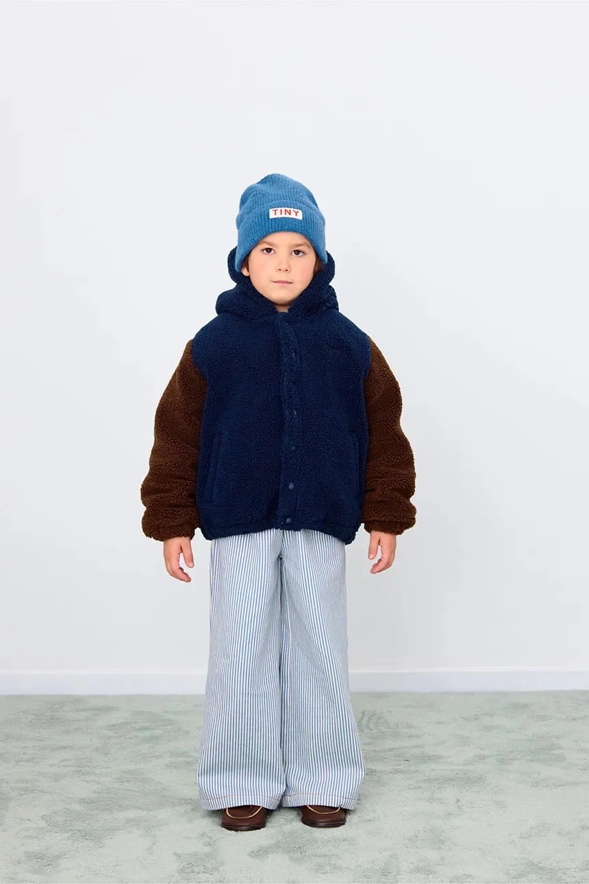 Детская куртка COLOR BLOCK POLAR SHERPA HOODIE