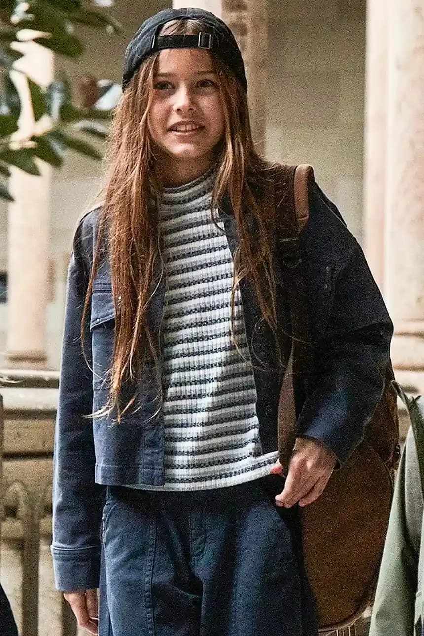 Детская джинсовая куртка