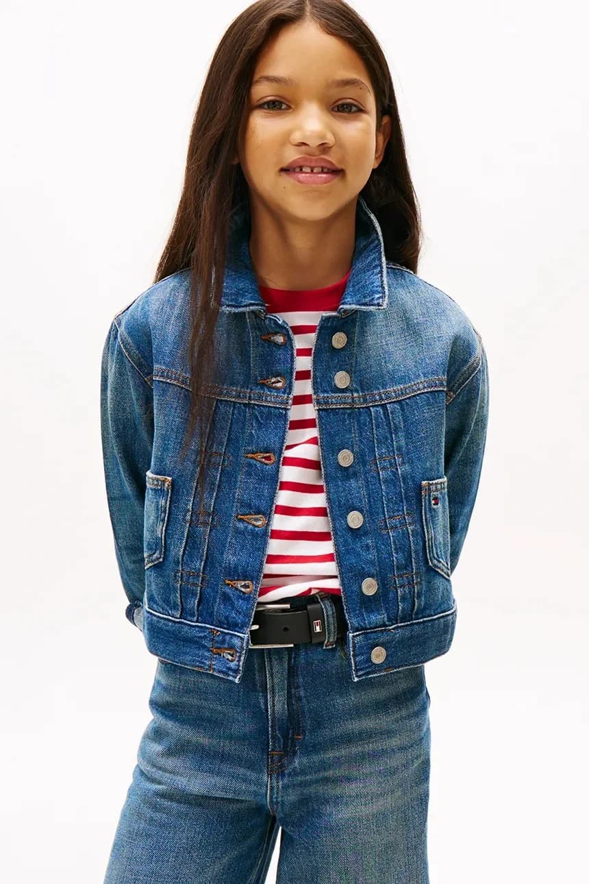 Детская джинсовая куртка