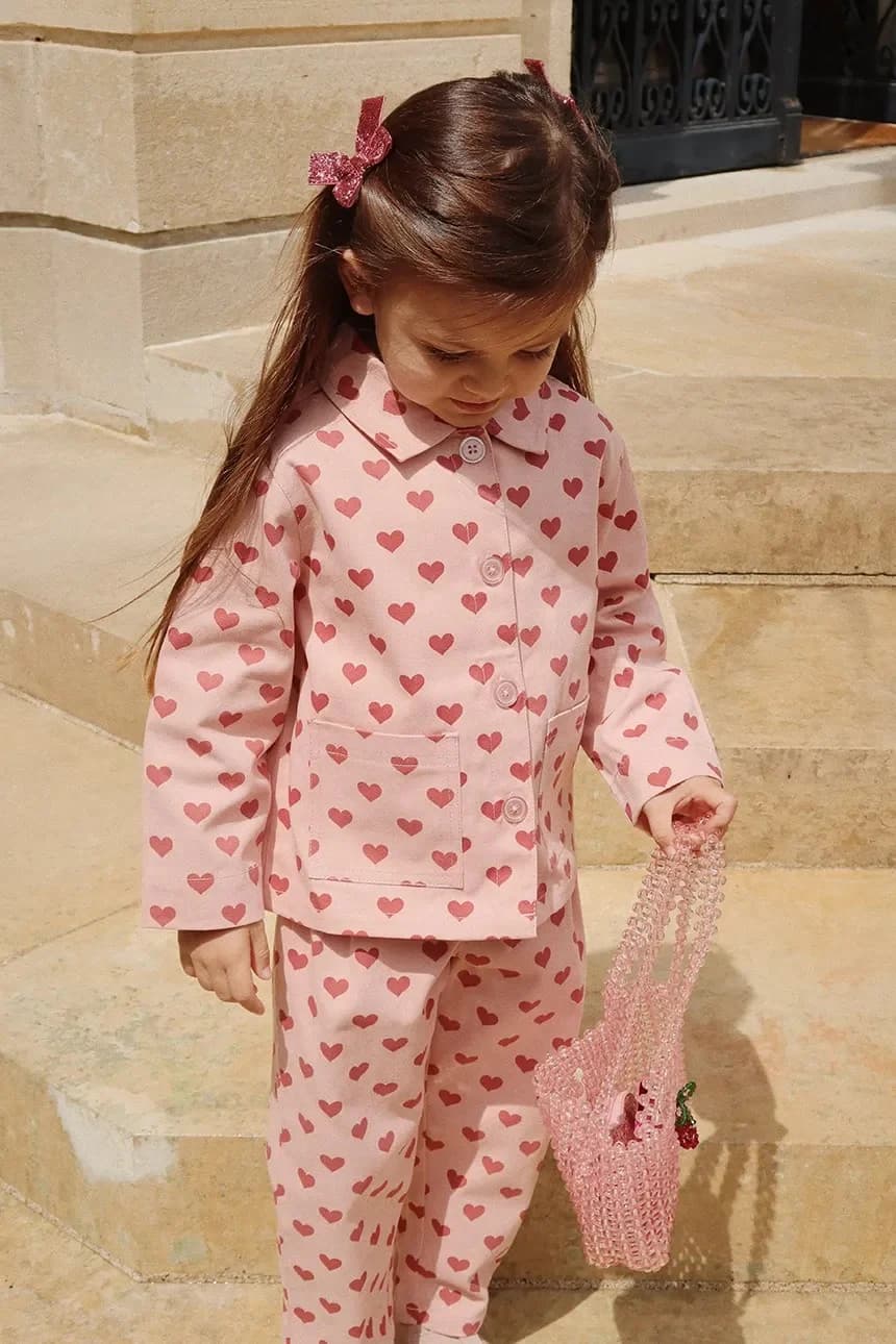 Детская хлопковая куртка FEN SHIRT JACKET GOTS