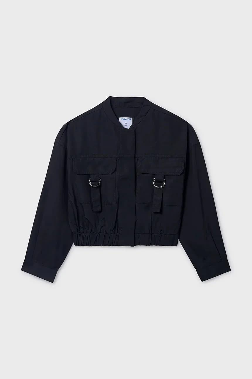 Детская куртка из смесового льна