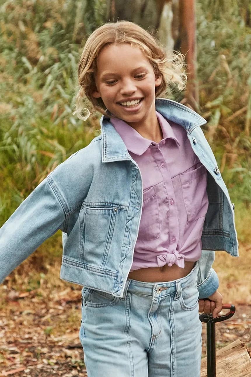 Детская джинсовая куртка