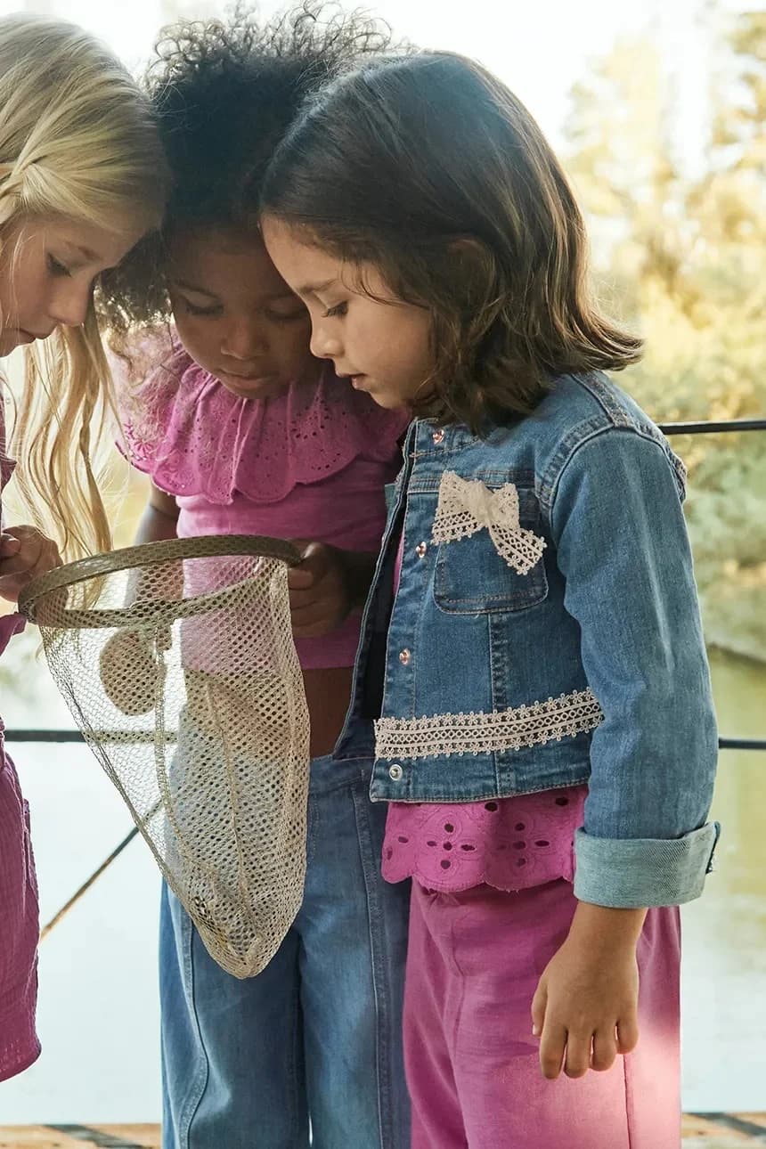 Детская джинсовая куртка