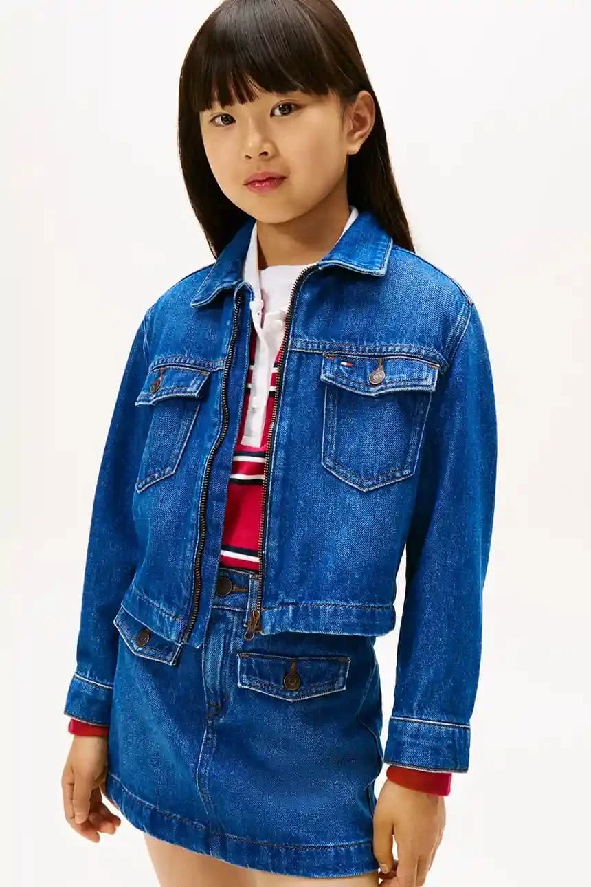 Детская джинсовая куртка