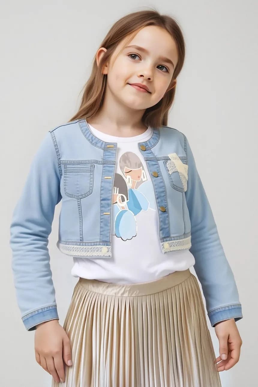 Детская джинсовая куртка