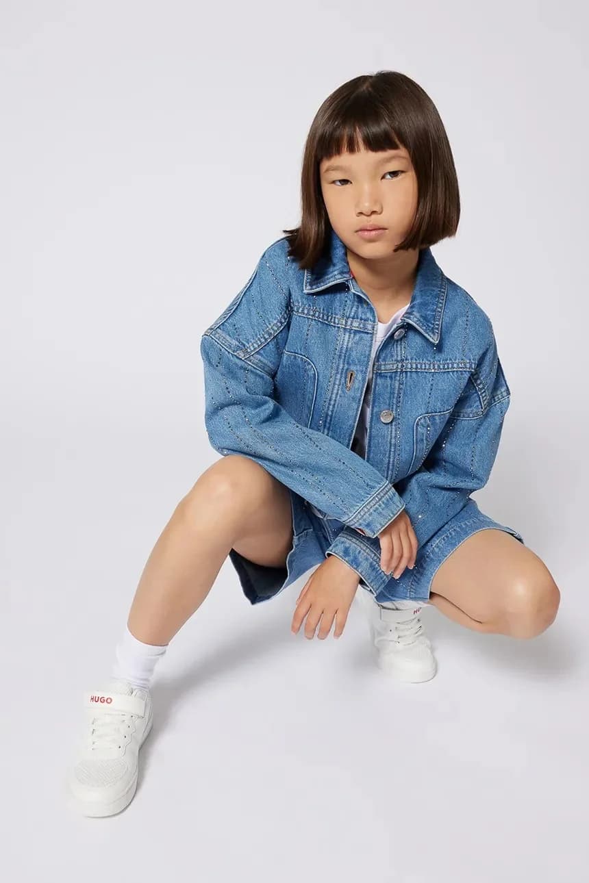 Детская джинсовая куртка