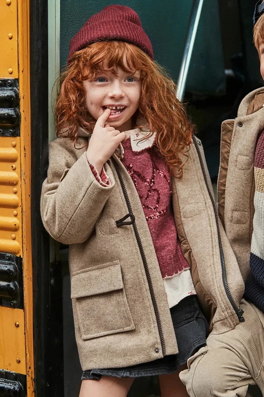 Детское пальто