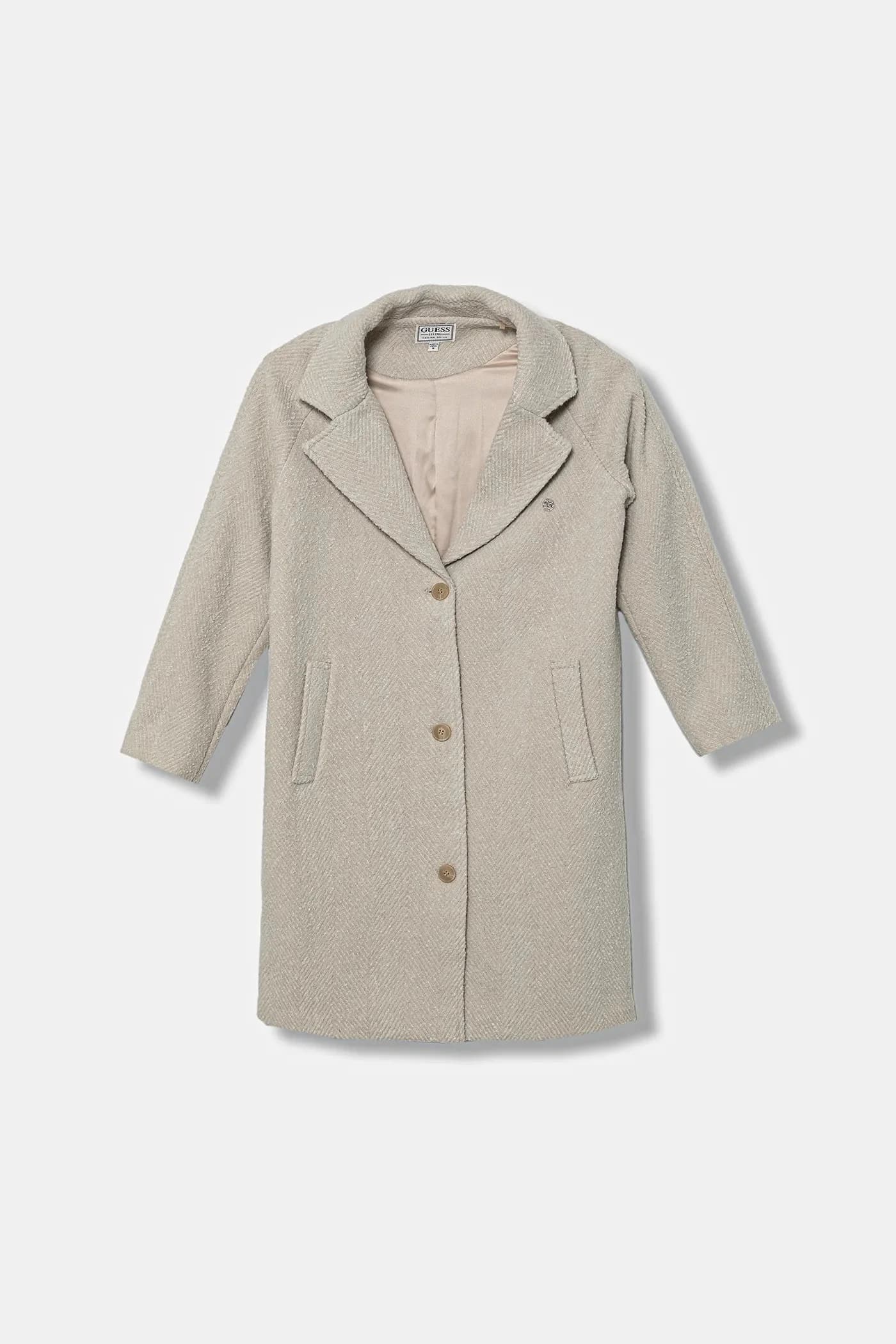 Детское пальто из смесовой шерсти