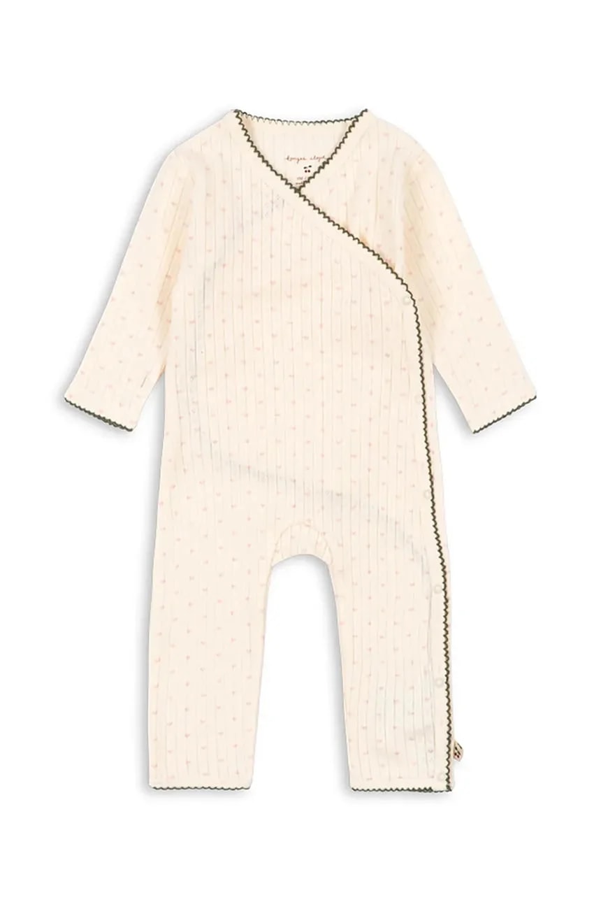 Хлопковый детский комбинезон MINNIE NEWBORN ONESIE GOTS