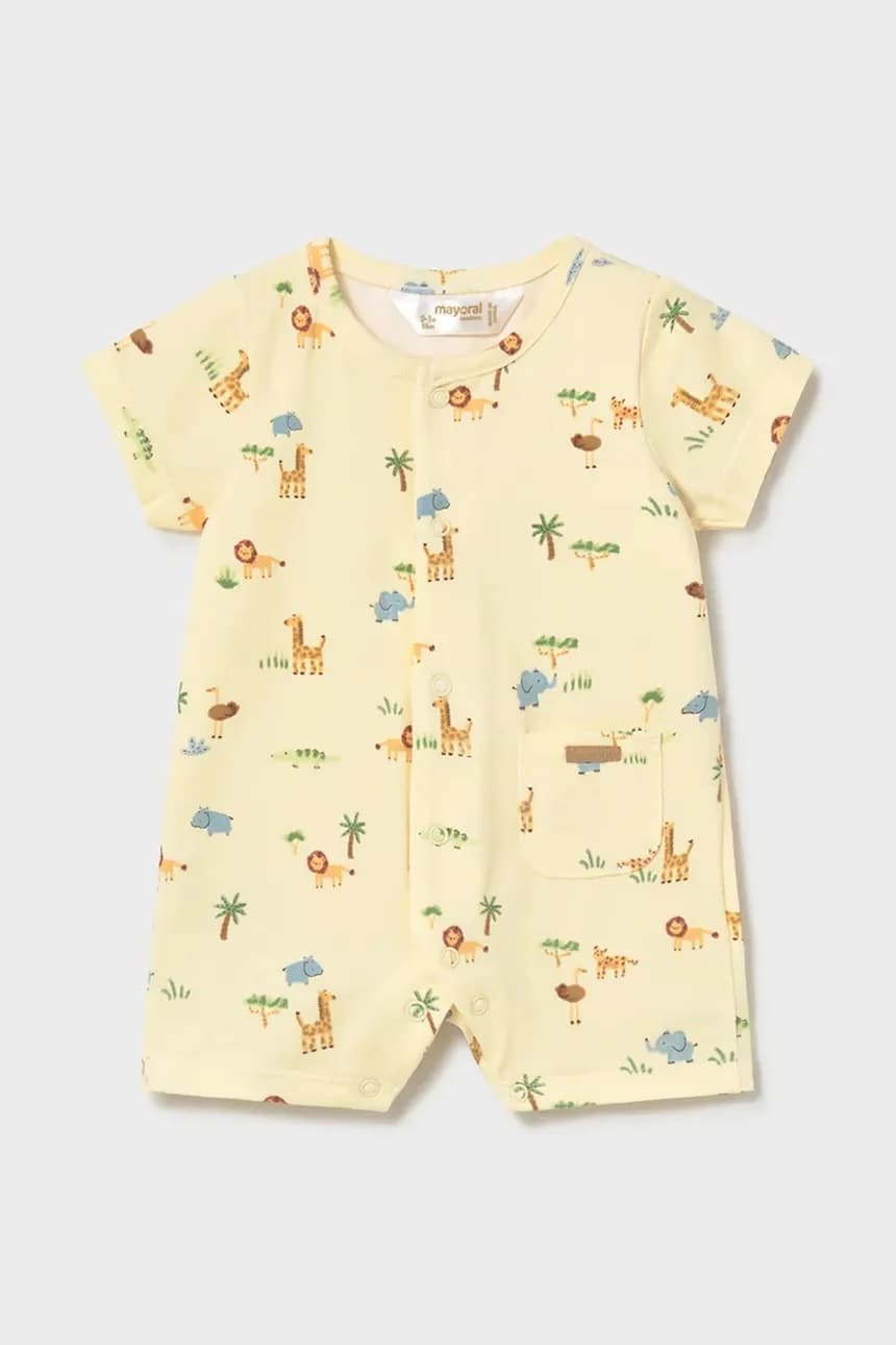 Хлопковые детские комбинезоны