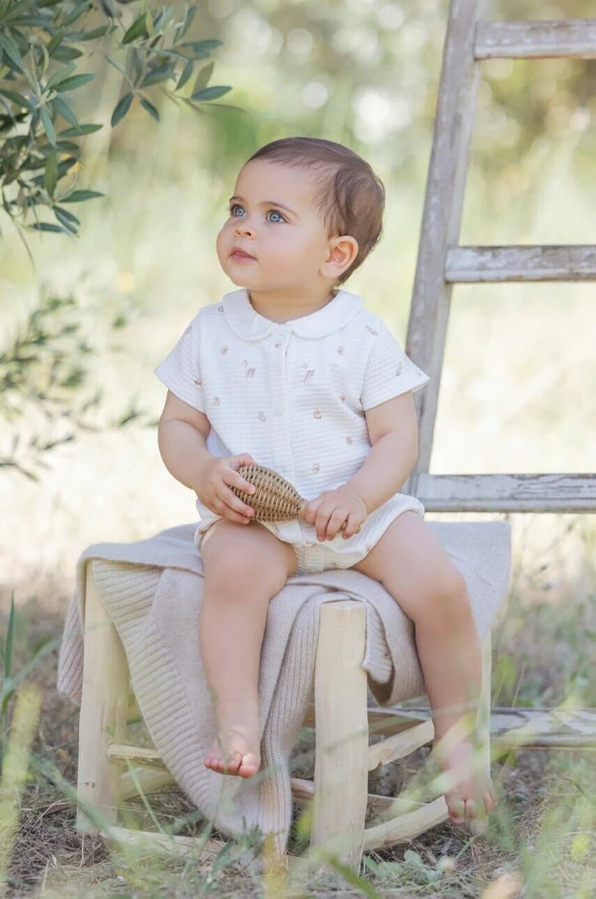 Хлопковые детские комбинезоны