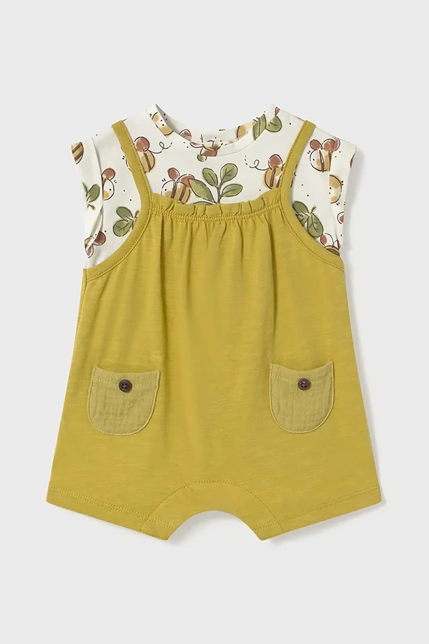 Хлопковые детские комбинезоны