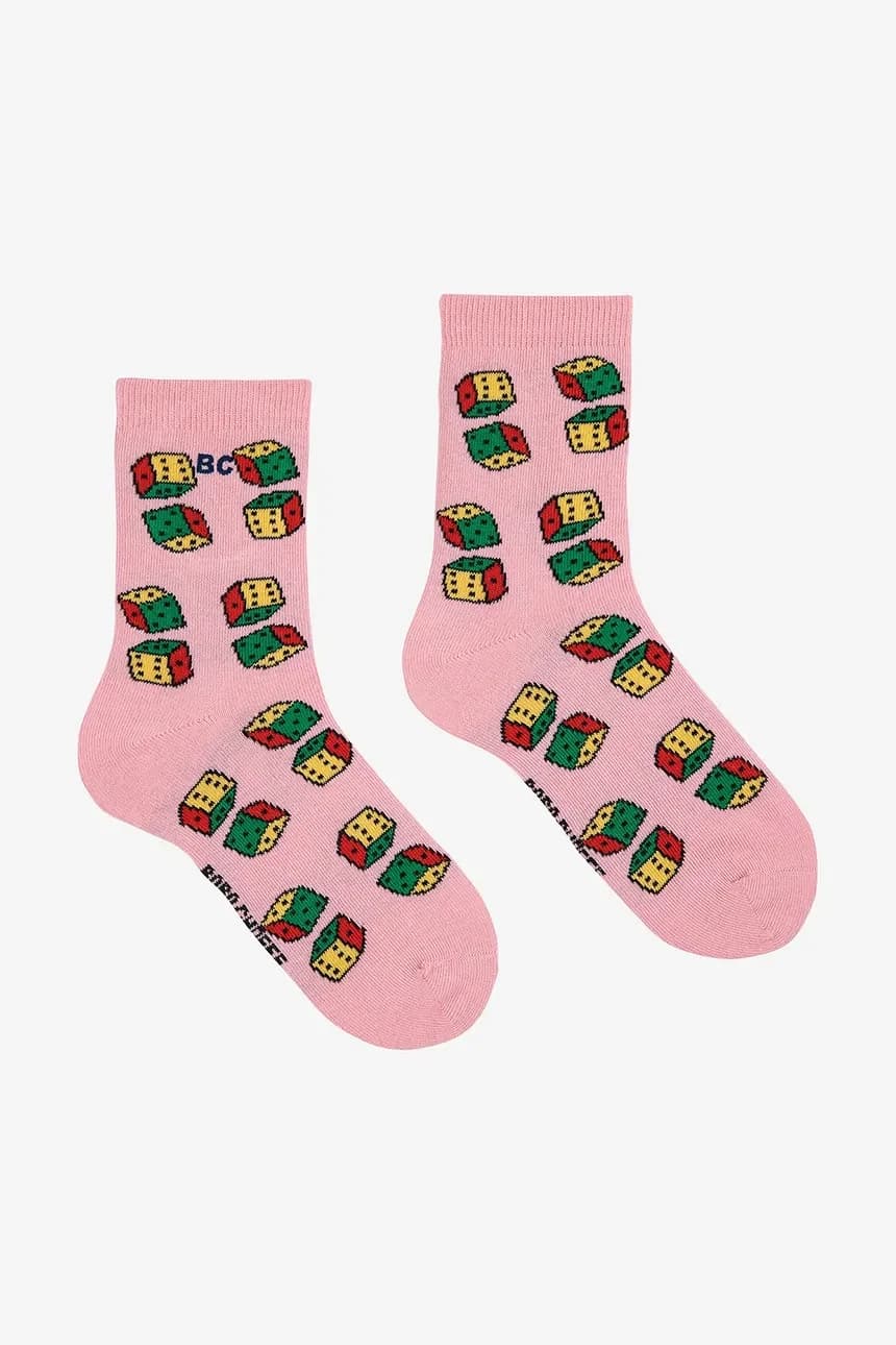 Детские носки кубики