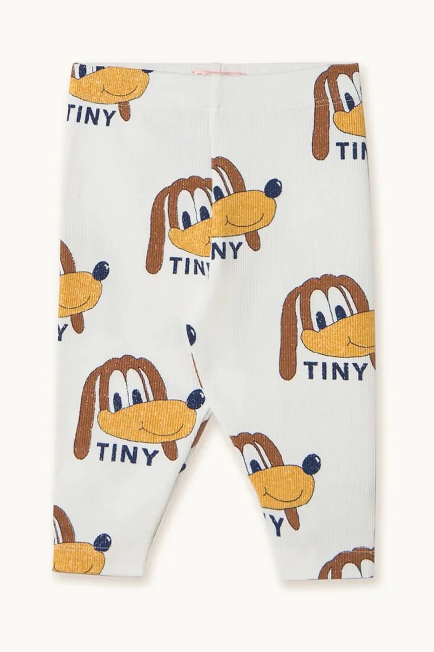 Детские хлопковые леггинсы DOGS RIB BABY PANT