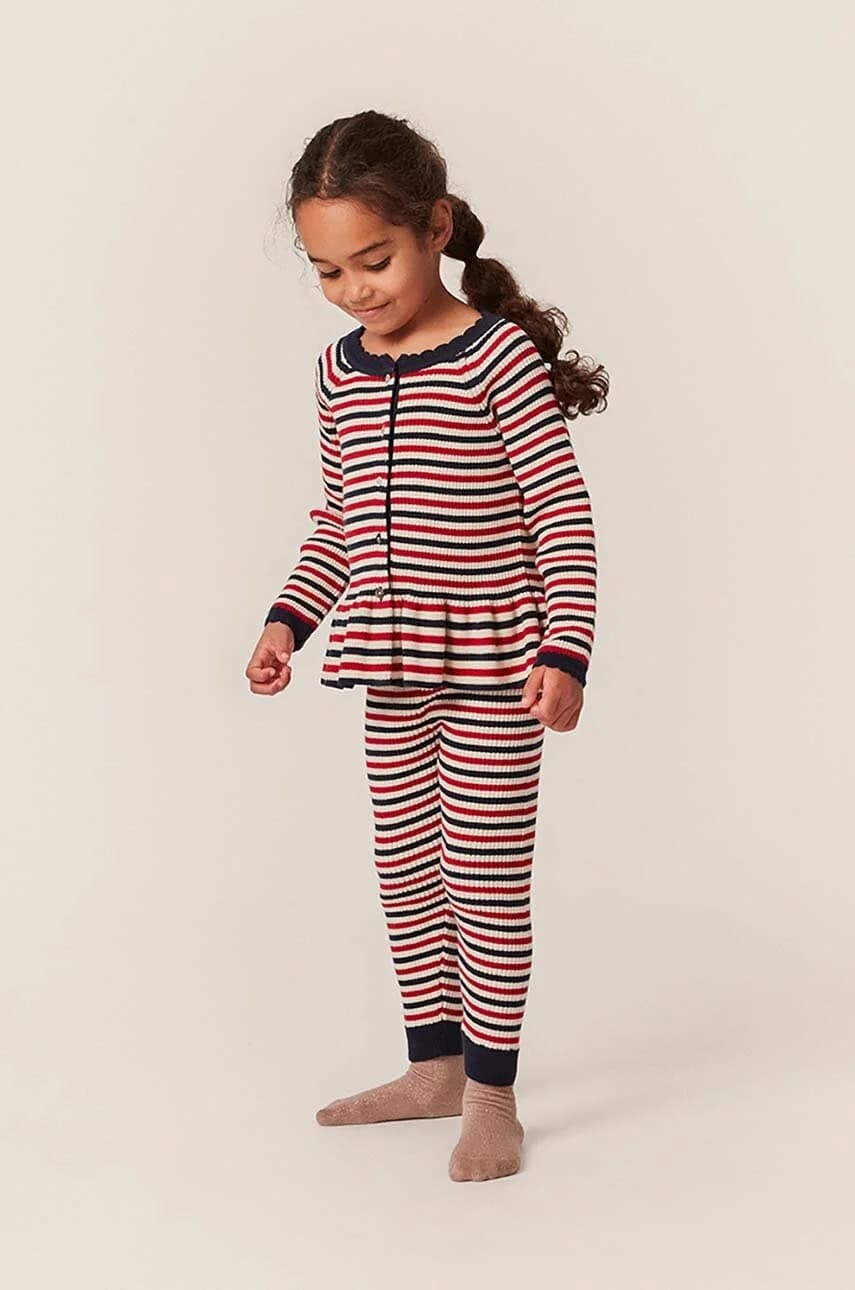 Детские хлопковые леггинсы