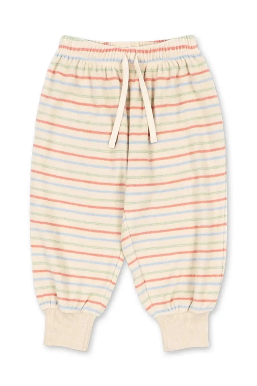 Детские хлопковые спортивные штаны ITTY RIB SEAT PANTS GOTS
