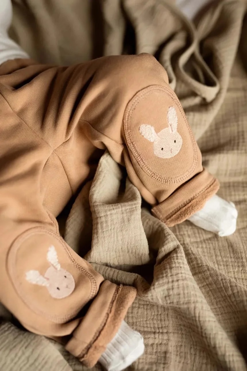 Joek Trousers Хлопковые детские спортивные штаны Fluffy Bunnies