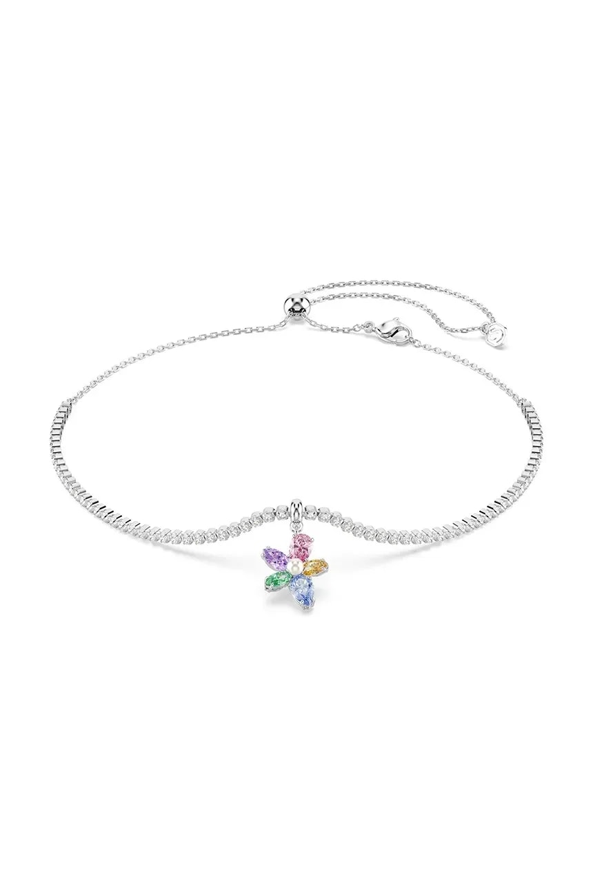 Женское металлическое колье с цирконом Ariana Grande x Swarovski