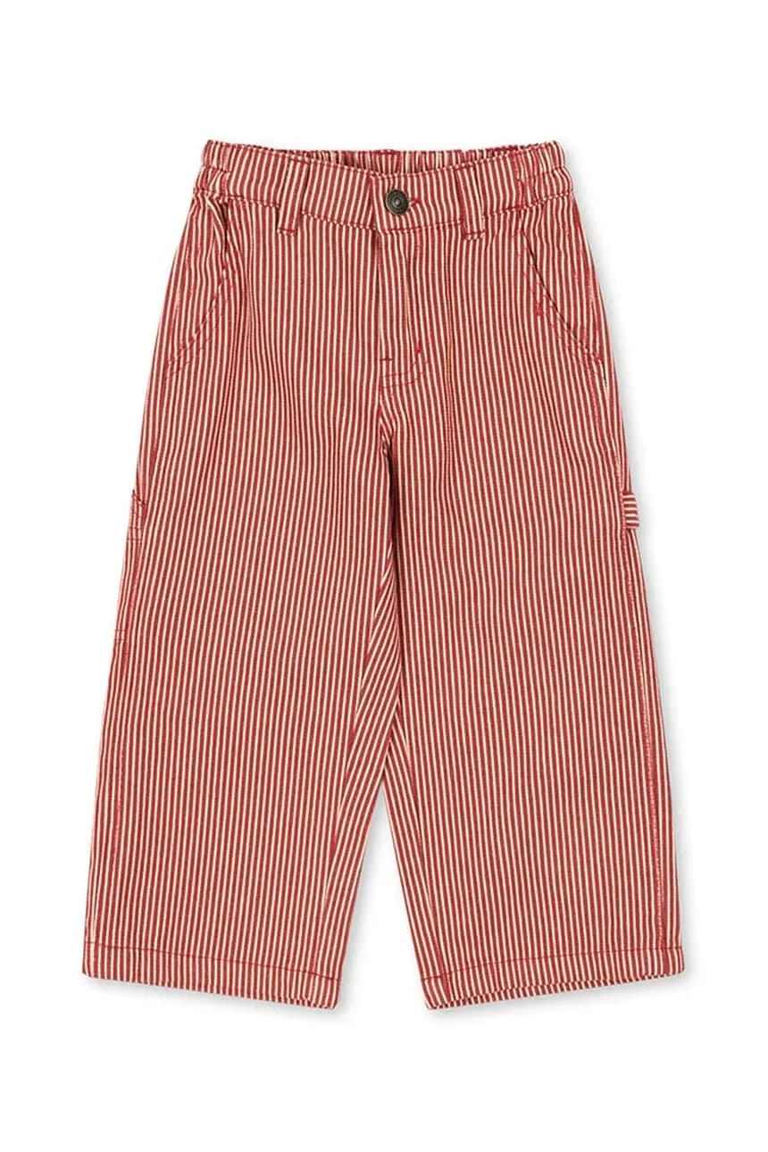 LUC PANTS GOTS детские хлопковые брюки
