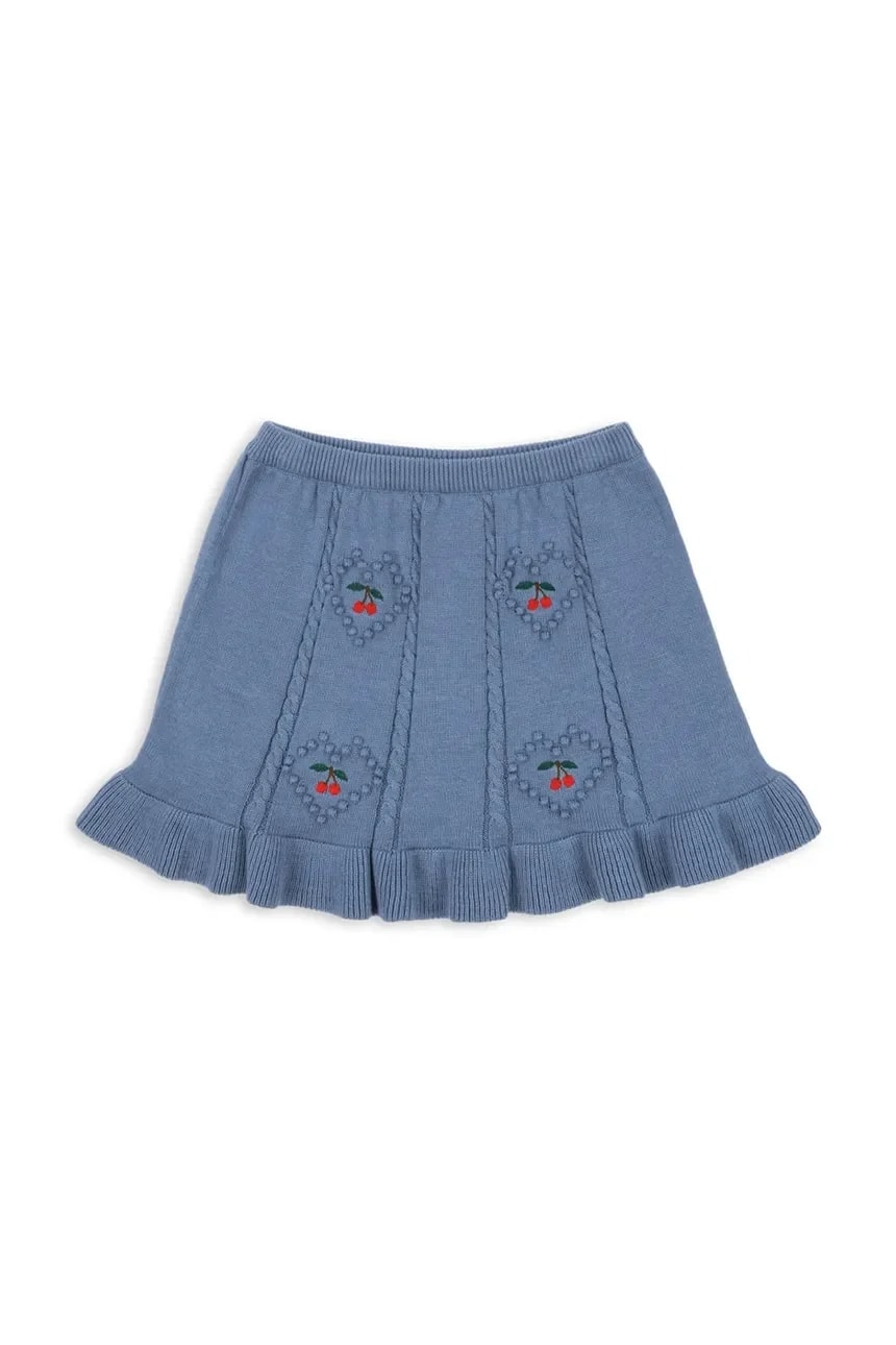 Детская хлопковая юбка SOLEIL KNIT SKIRT GOTS