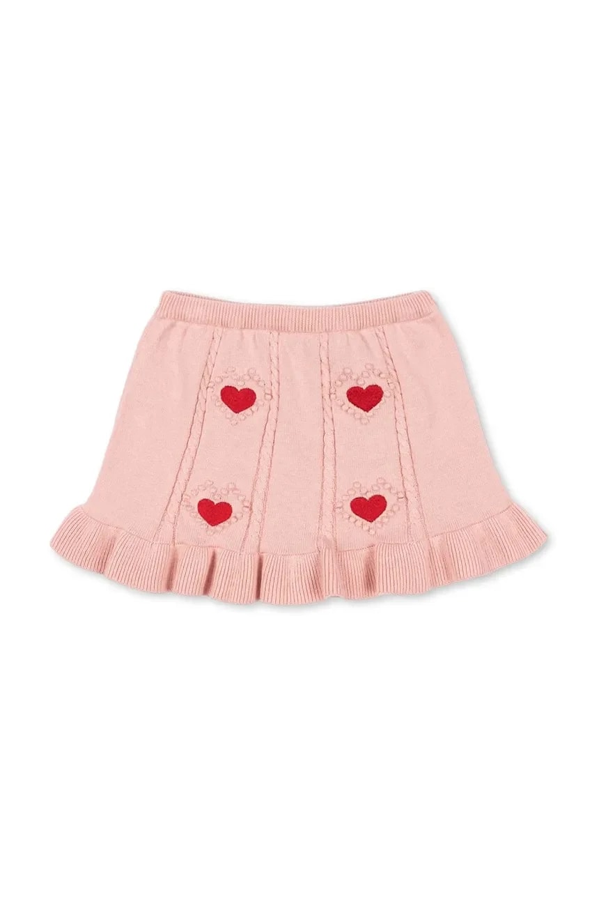 Детская хлопковая юбка SOLEIL KNIT SKIRT GOTS