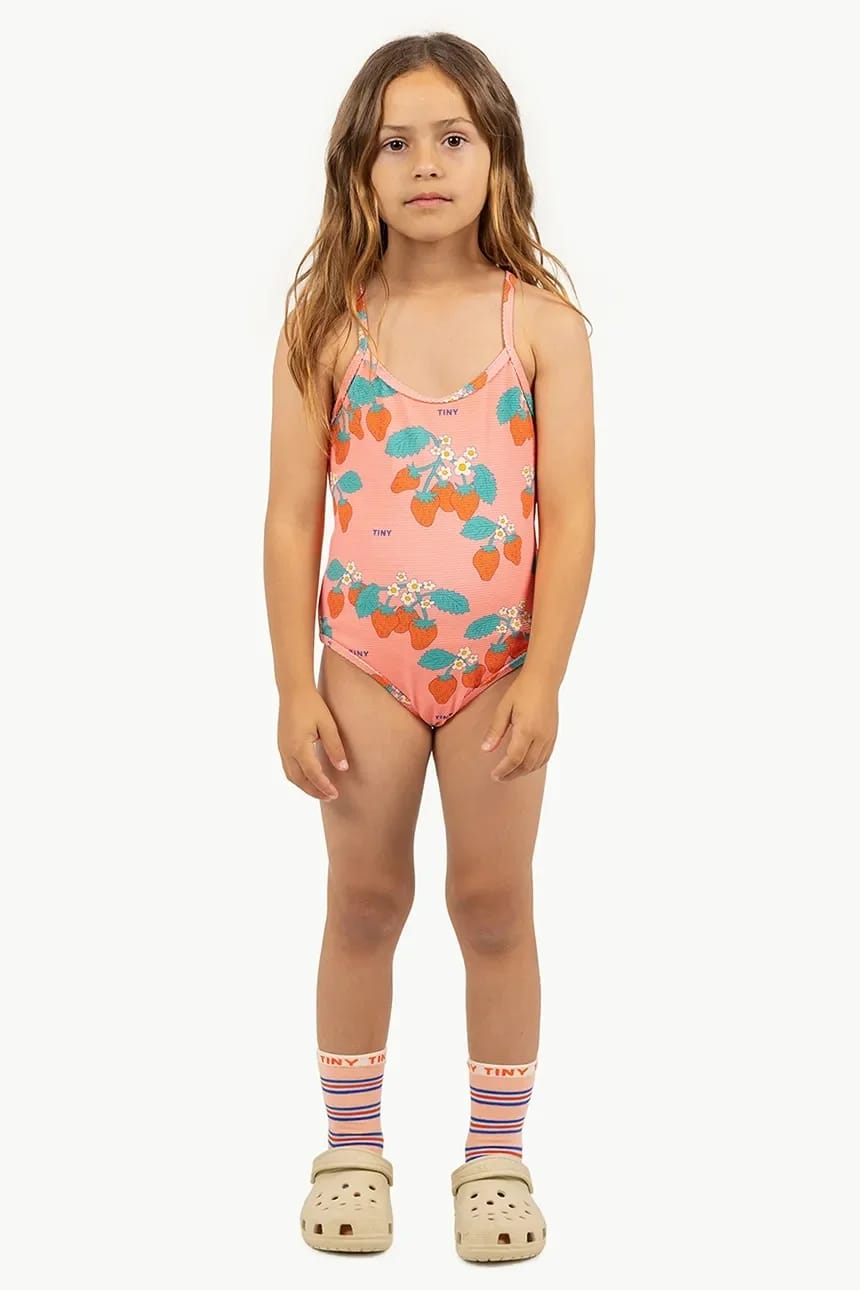 Сплошной детский купальник STRAWBERRIES SWIMSUIT