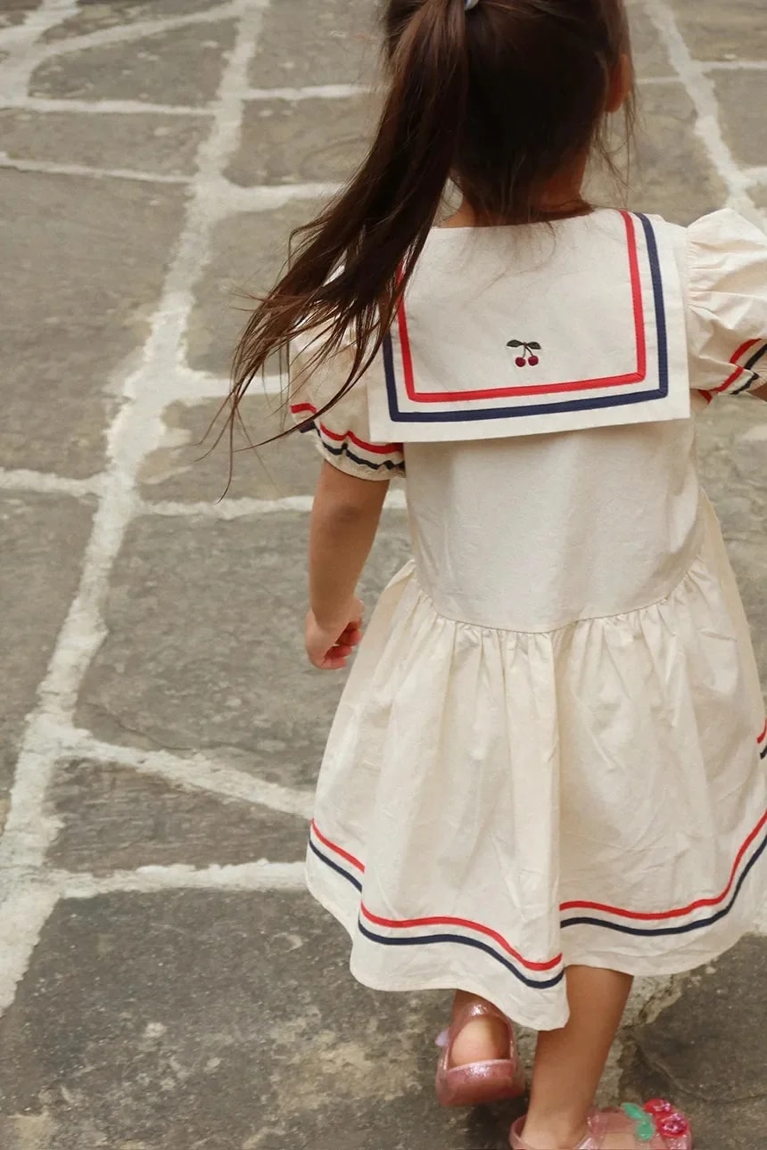 ALLIE DRESS GOTS детское хлопковое платье