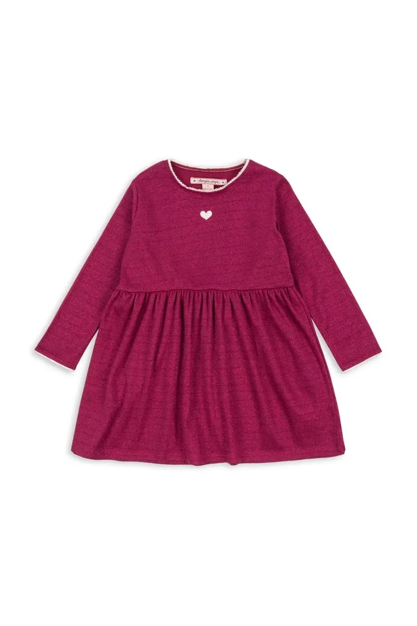 ROLI DRESS детское платье бордовое для девочек