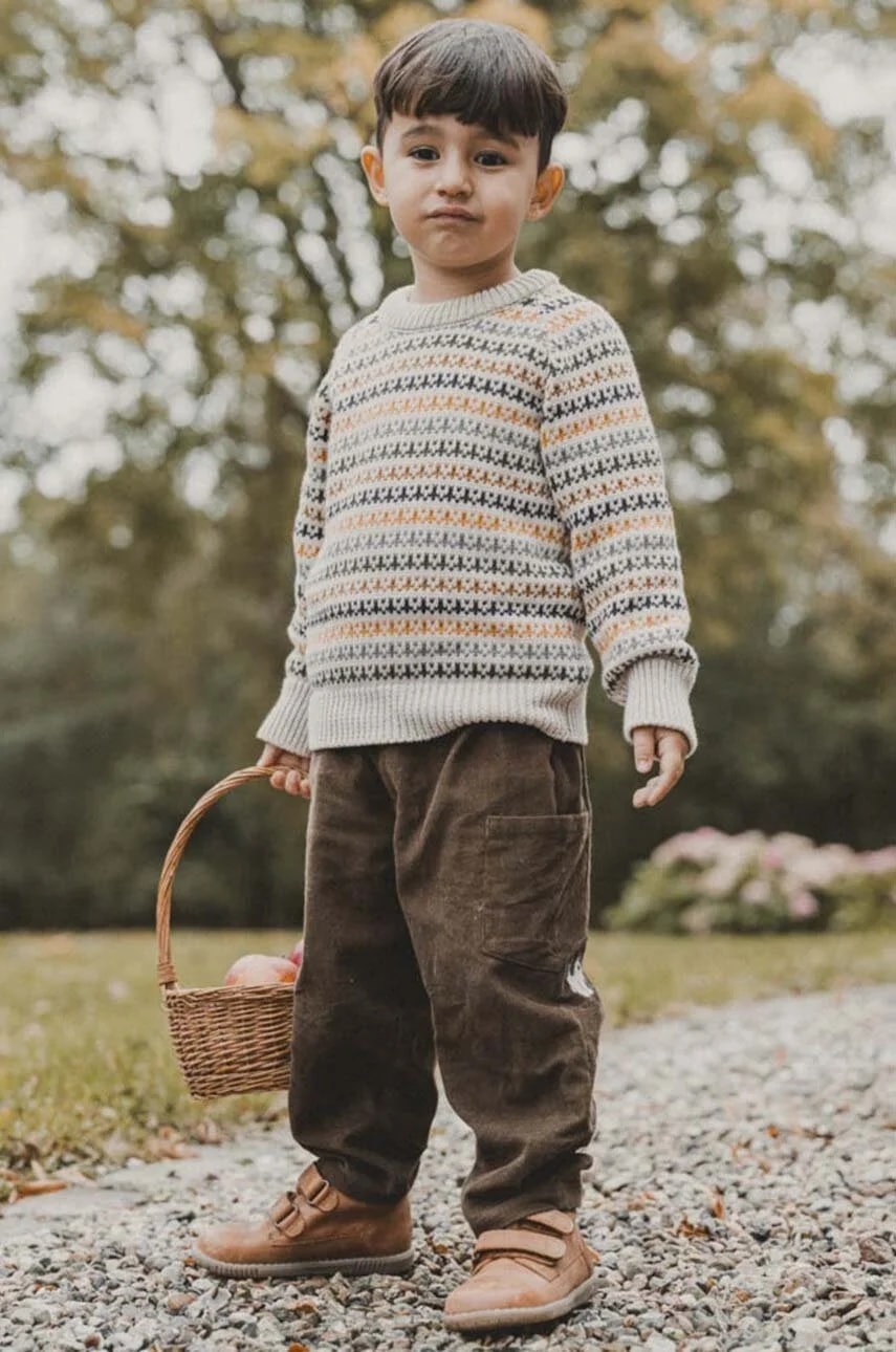 Детский хлопковый свитер Frankie