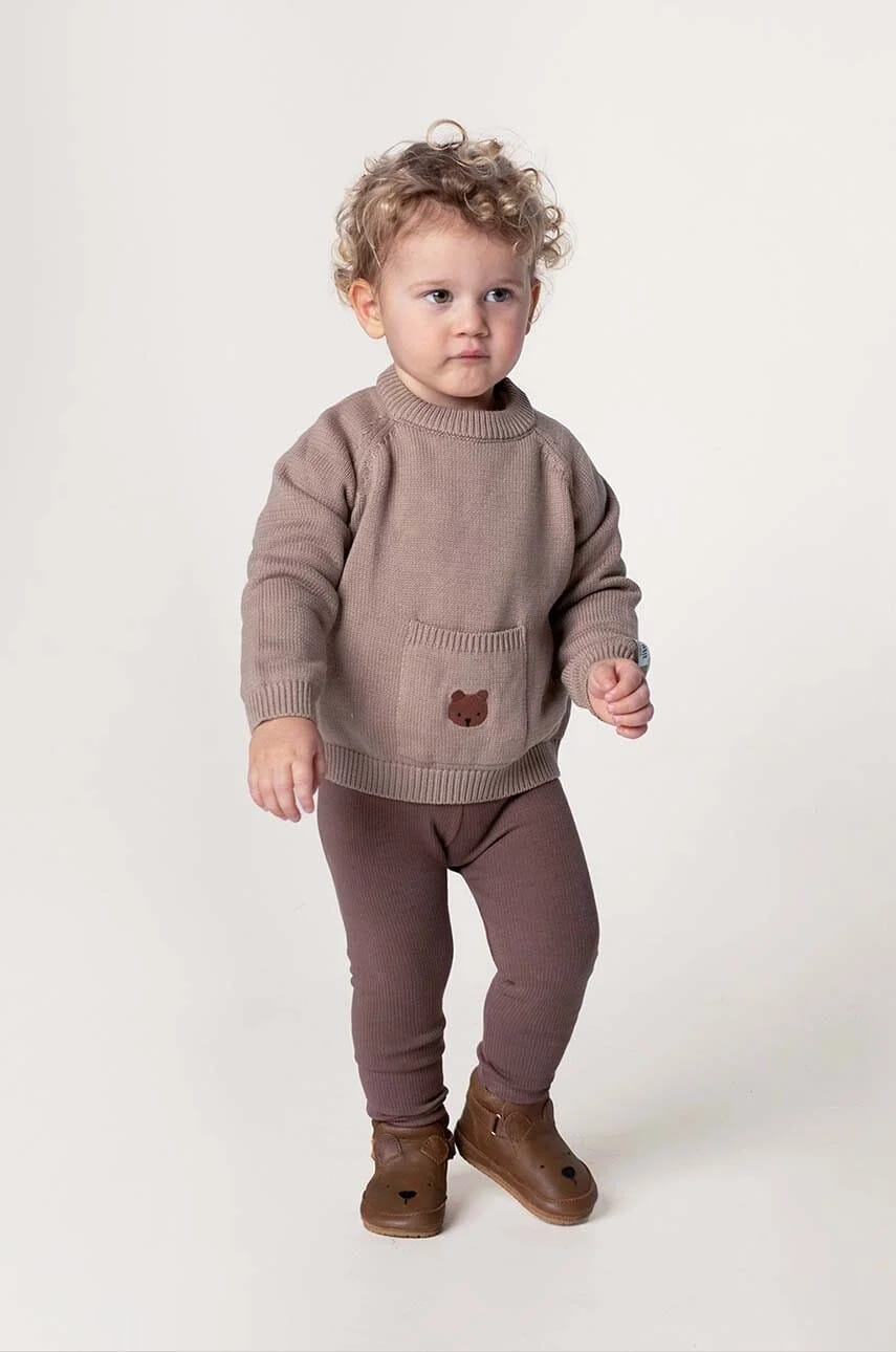Хлопковый детский свитер Loeke Sweater Bear