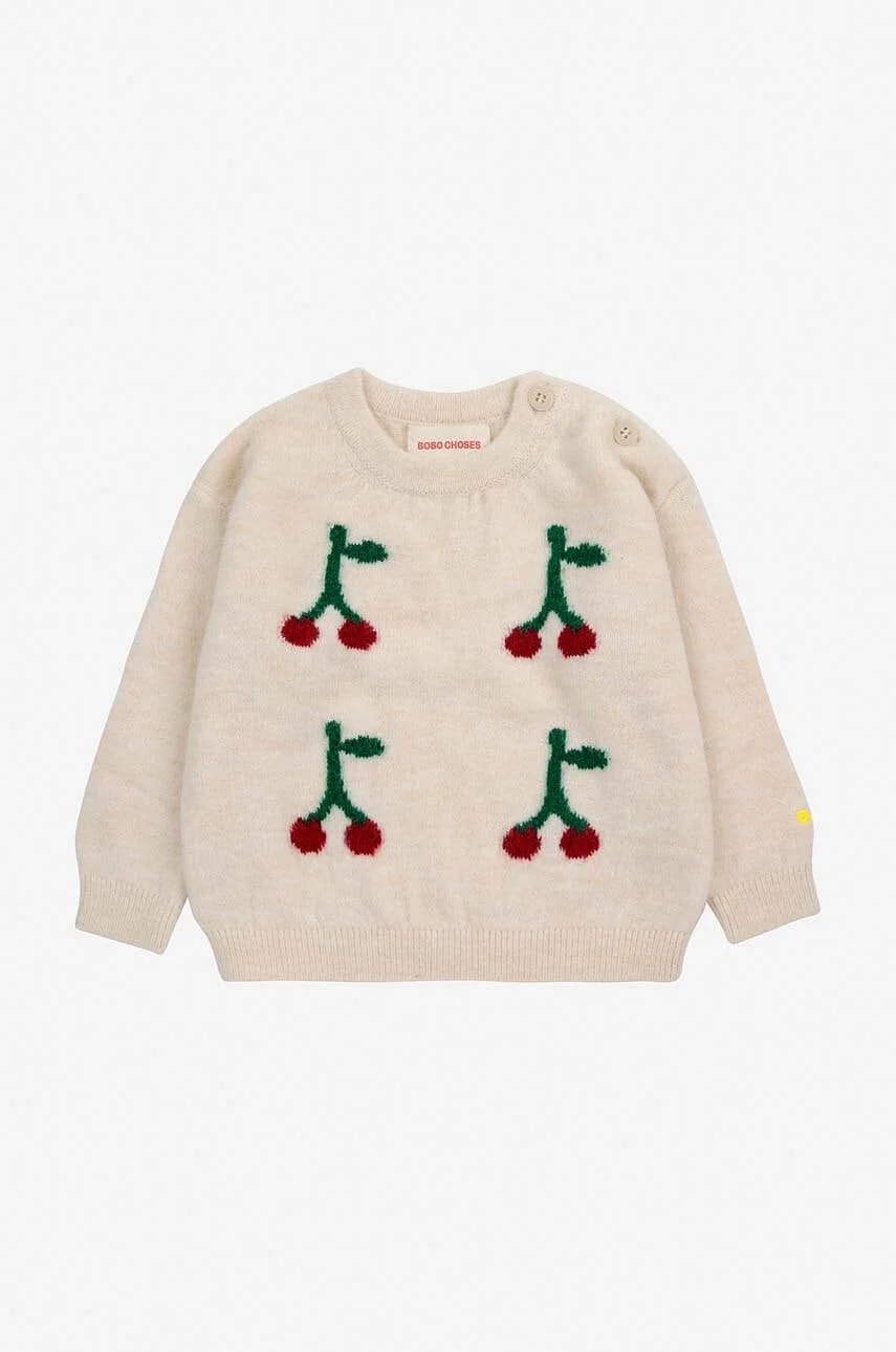 Детский свитер Cherry из смесовой шерсти