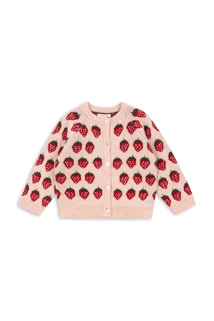 Детский кардиган с добавлением шерсти BELOU KNIT CARDIGAN