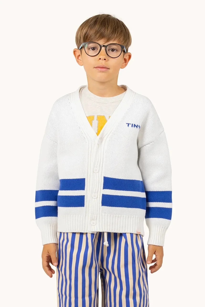 Детский хлопковый кардиган STRIPES CARDIGAN