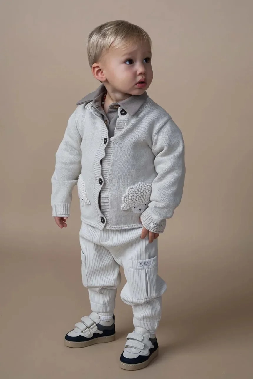 Детский хлопковый кардиган Dieck Cardigan Lammies