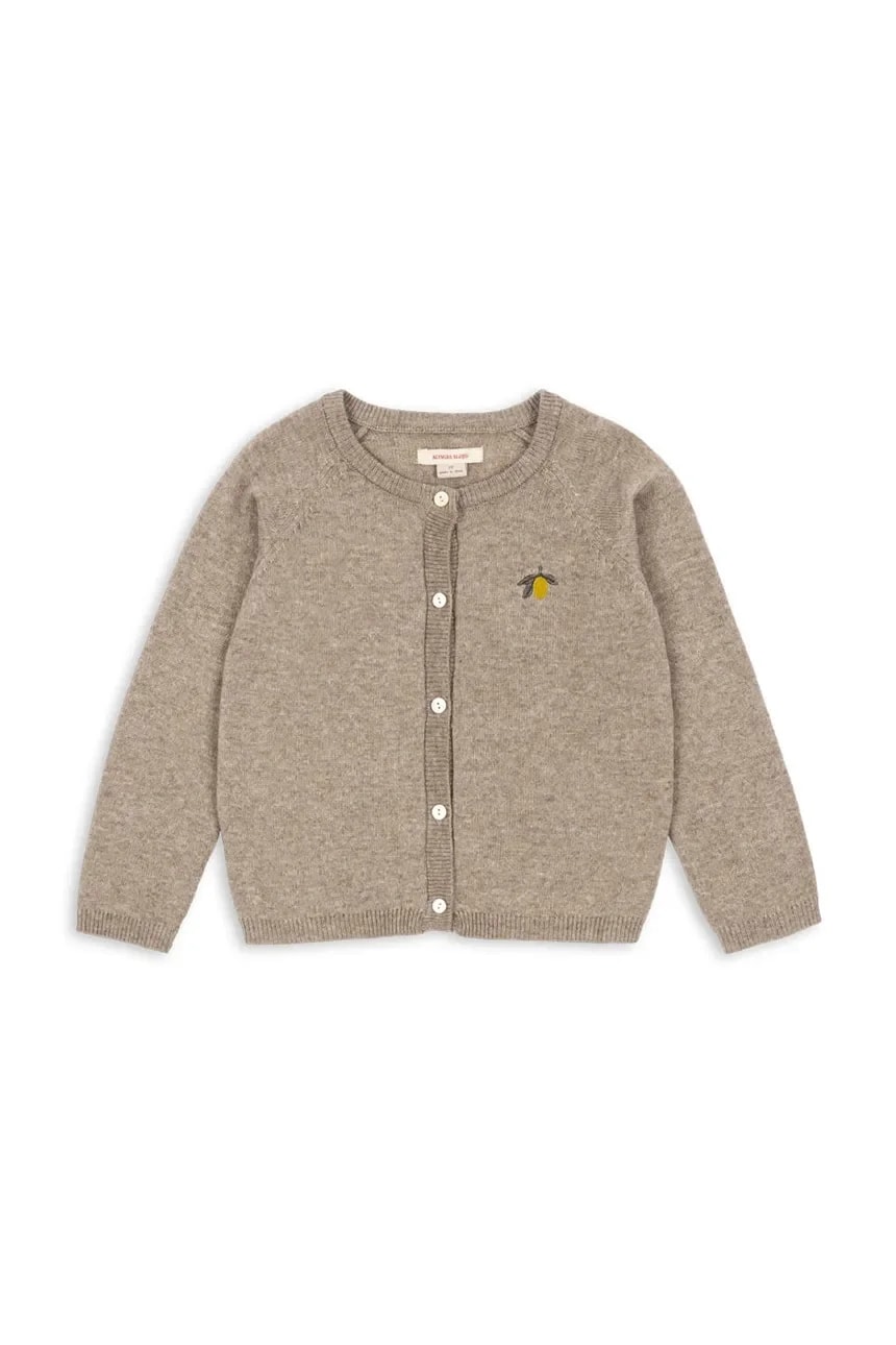 Детский кардиган из шерсти MATTOU KNIT CARDIGAN