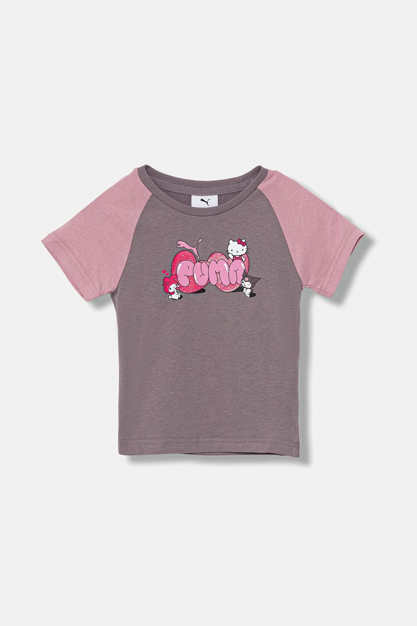 Детская хлопковая футболка Puma X HELLO KITTY & FRIENDS Slim Tee