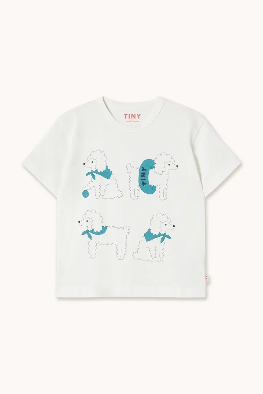 Детская хлопковая футболка POODLE GRAPHIC TEE